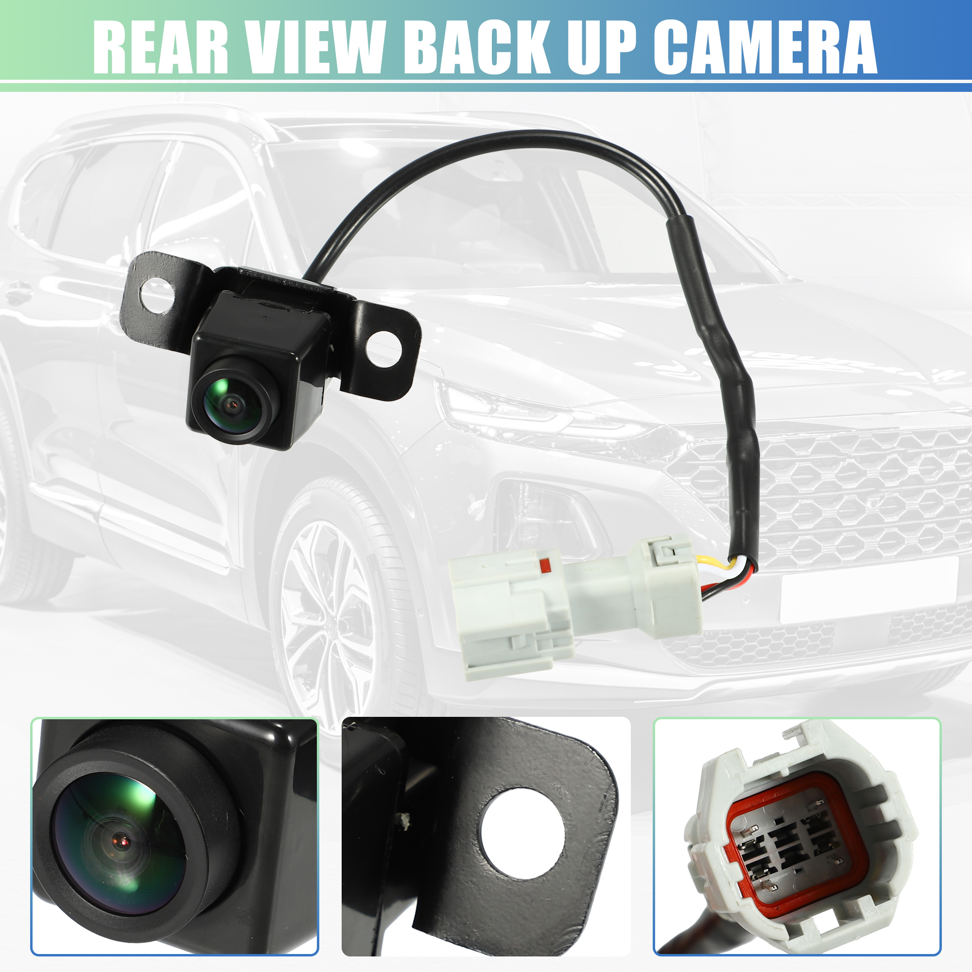 Unique Bargains Rear View Back Up Camera 95760-2V100 Fit for Hyundai Veloster Base 2012-2017