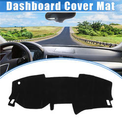Unique Bargains Auto Dashboard Cover for Nissan Sentra 2020-2022 Protective Polyester Black