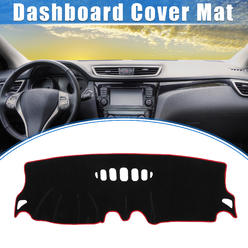 Unique Bargains Center Console Dashboard Cover Mat for Ford Fusion 2008-2012 Polyester