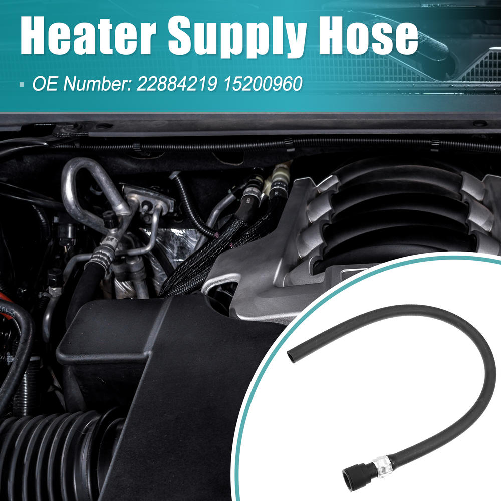 Unique Bargains 22884219 Car Heater Hose Assembly for Chevrolet Silverado for GMC Sierra 2500 HD