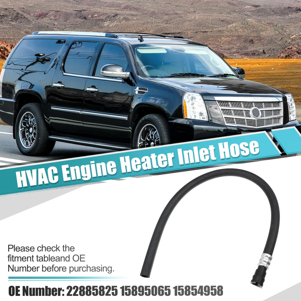 Unique Bargains 22885825 Car Inlet Heater Hose for Chevrolet Tahoe Suburban for GMC Yukon