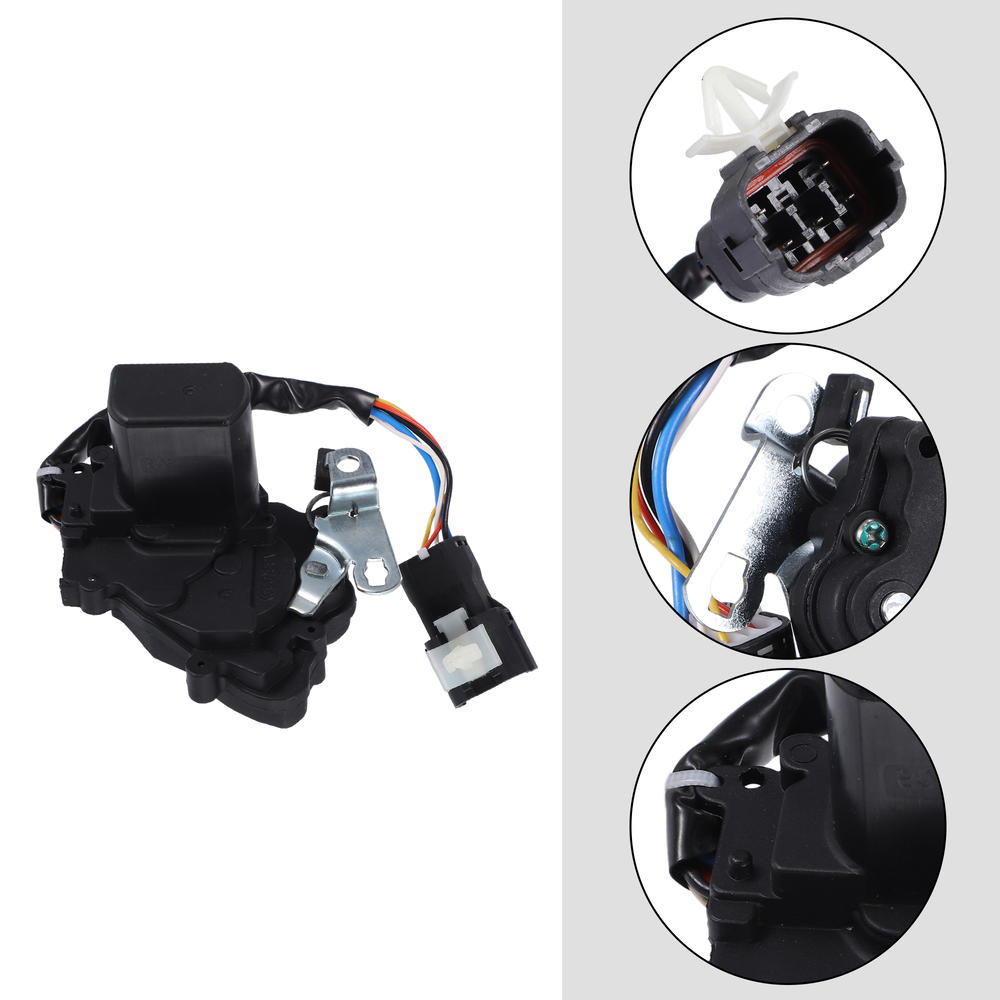 Unique Bargains Front Left Side Door Latch Actuator with Cable Assembly for Kia Sorento Black