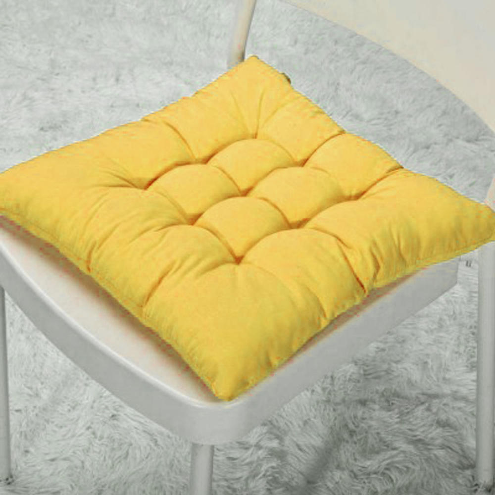 Unique Bargains Home Office Patio Outdoor Cotton Blends Non-Slip Seat Cushion Chair Pad with Tie