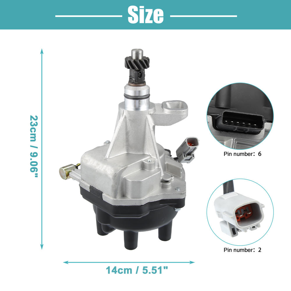 Unique Bargains Ignition Distributor for Nissan Pathfinder for Infiniti 22100-1W600 with Cap
