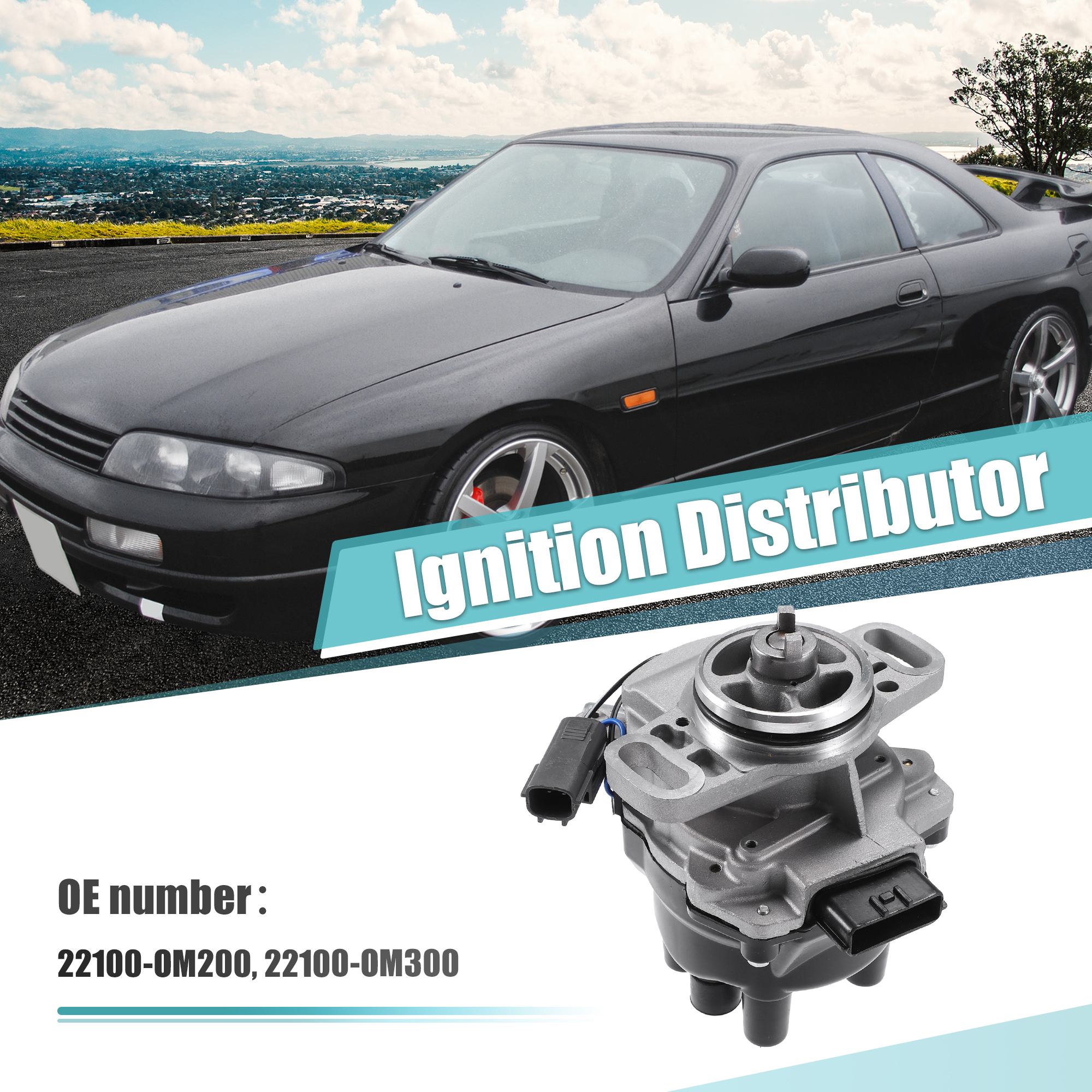 Unique Bargains Replacement Ignition Distributor for Nissan Sentra for Nissan 200SX 222100-0M300