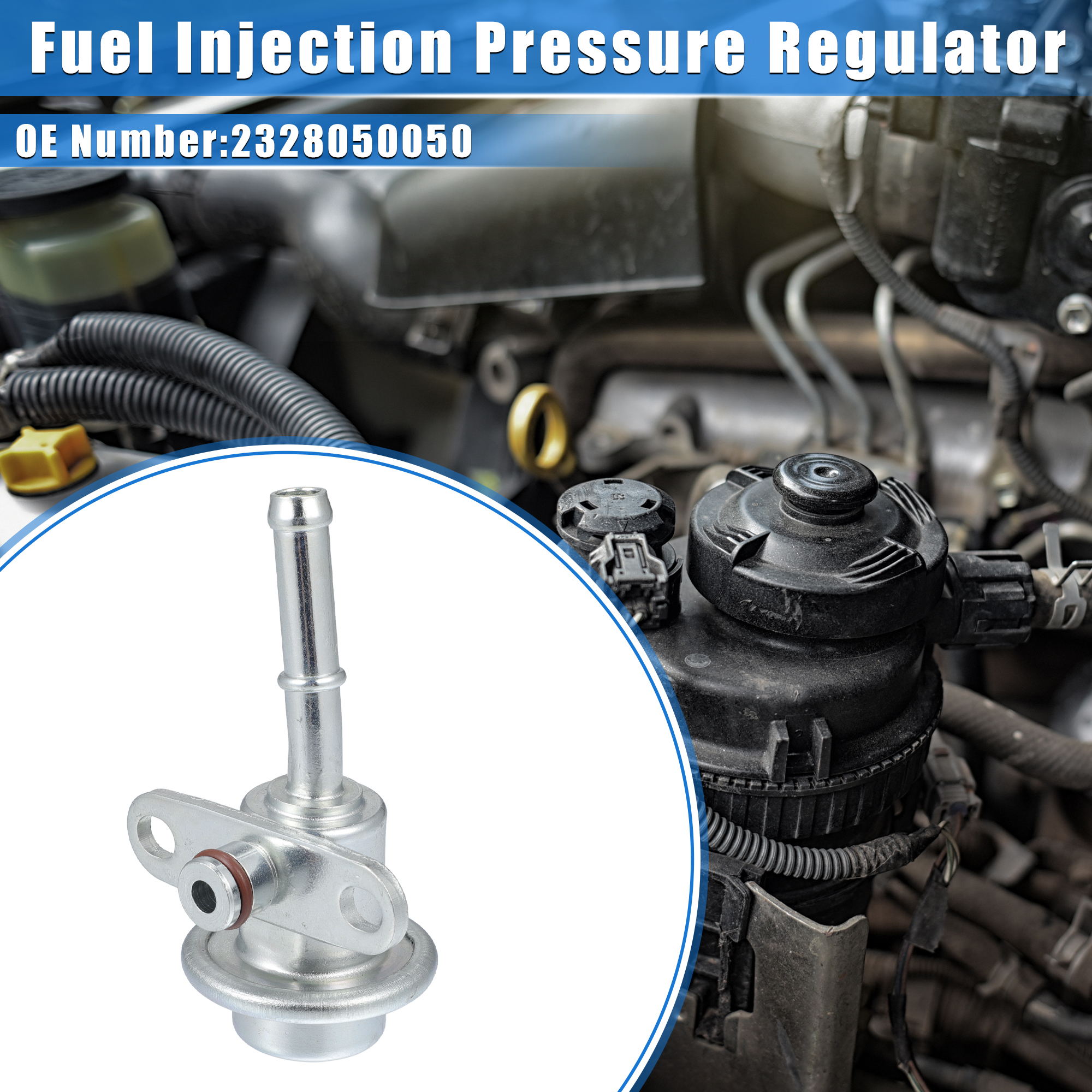 Unique Bargains Car Fuel Injection Pressure Regulator Compatible for Toyota 4Runner 2003-2009