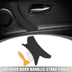 Unique Bargains Right Side Car Interior Door Handle Cover for BMW 3 Series E90 E91 Gray Line