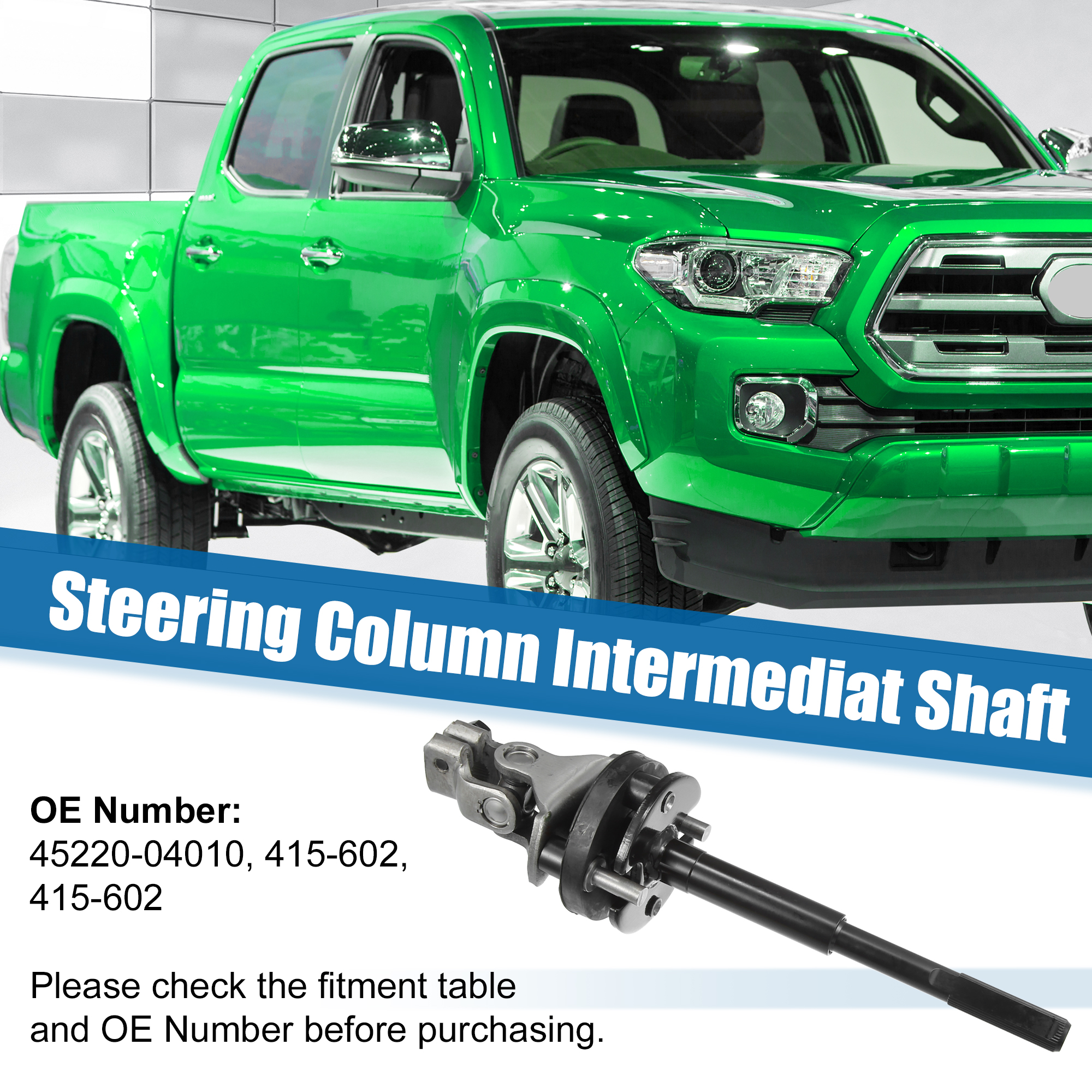 Unique Bargains Steering Shaft Intermediate Steering Column Fit for Toyota Tacoma 45220-04010
