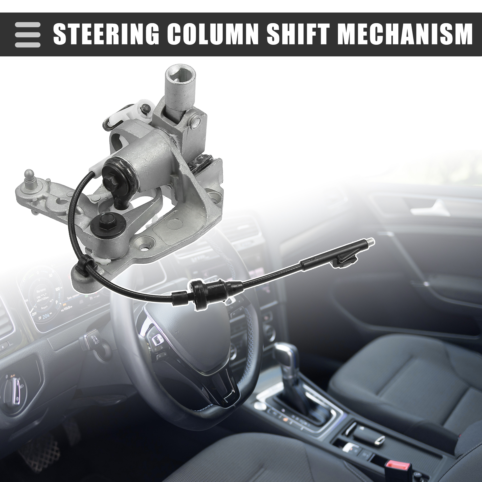 Unique Bargains 1pcs Car Steering Column Shift Mechanism for Chevrolet C2500 2000 No.26047559