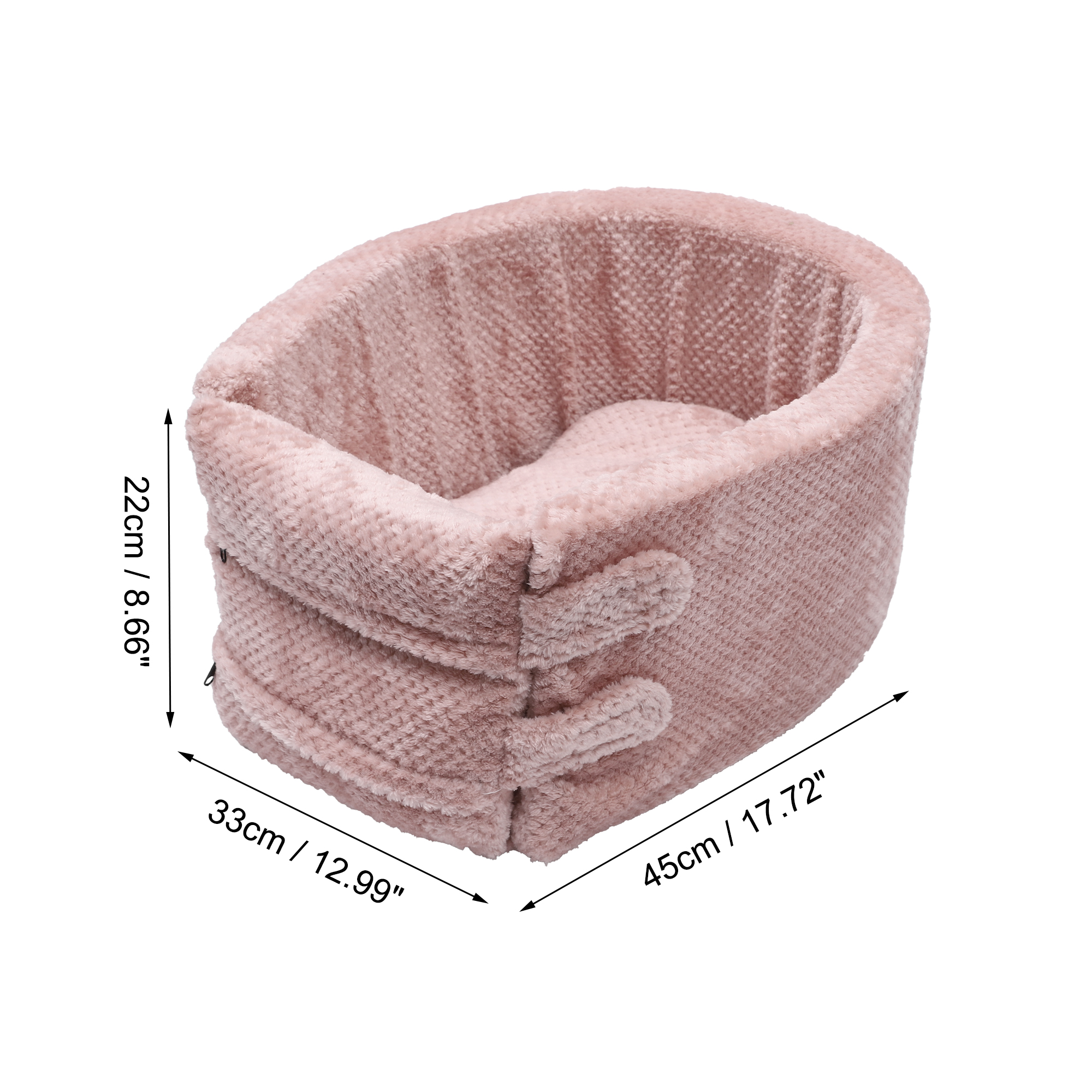 Unique Bargains Dog Car Seat for Medium Small Sized Puppy Cat Seat Pets Soft Travel Bed