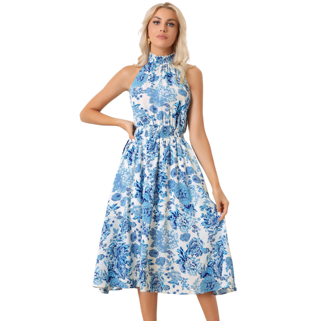 blue dress for baby girl 2024 New Summer Boho Dress main image 0