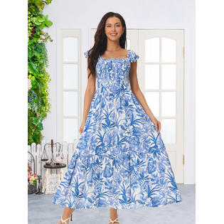 60 Year Old Woman Summer Dresses Kohls House Dress Womens Blue Fit And Flare Dresses, Clothing 60 Year Old Woman Summer Dresses Kohls House Dress Womens Blue Fit And Flare Dresses, Clothing
