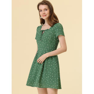 casual star dress Estrella Star Turtleneck Sweater Dress