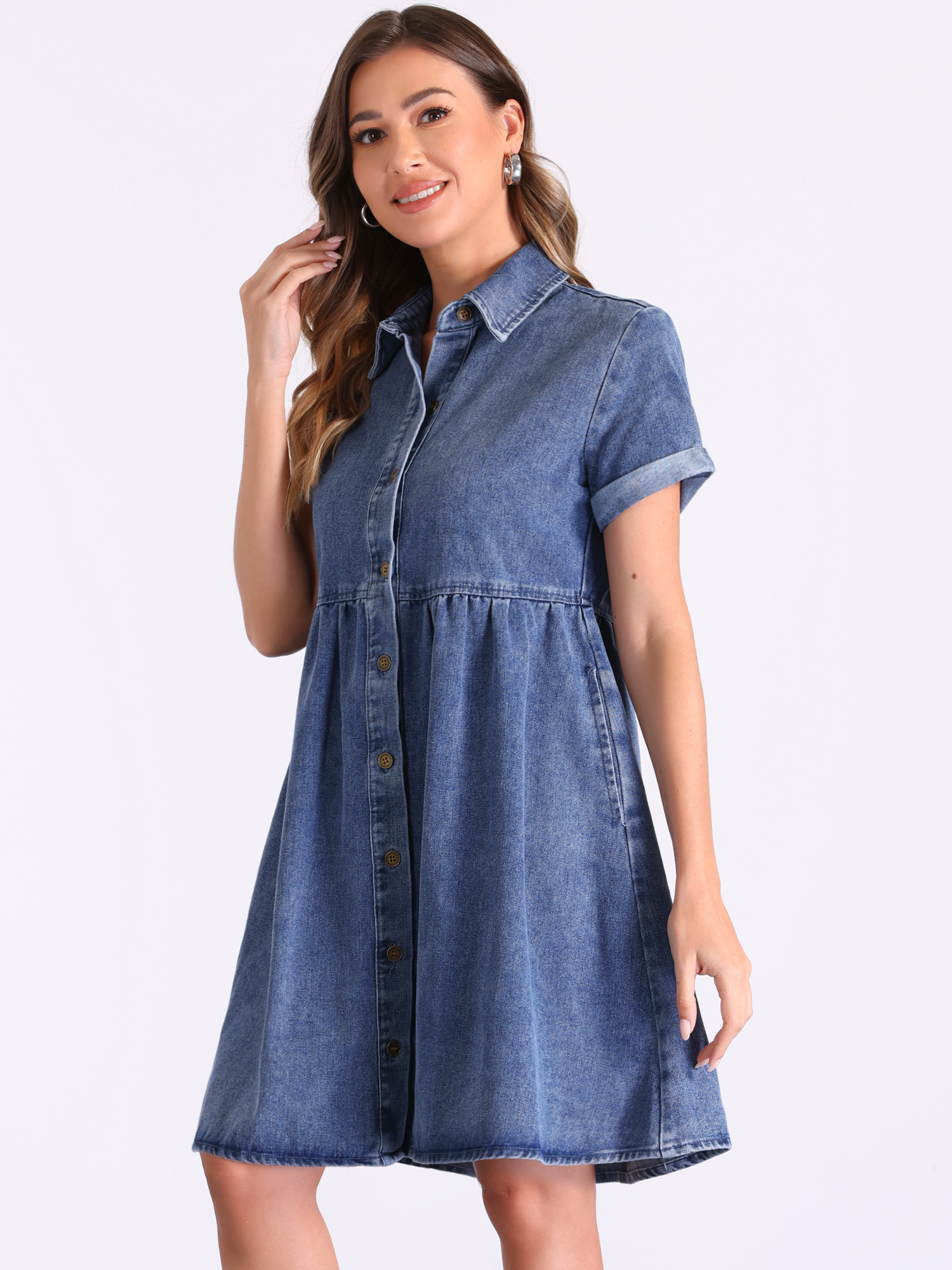 blue denim dress from Sears.com