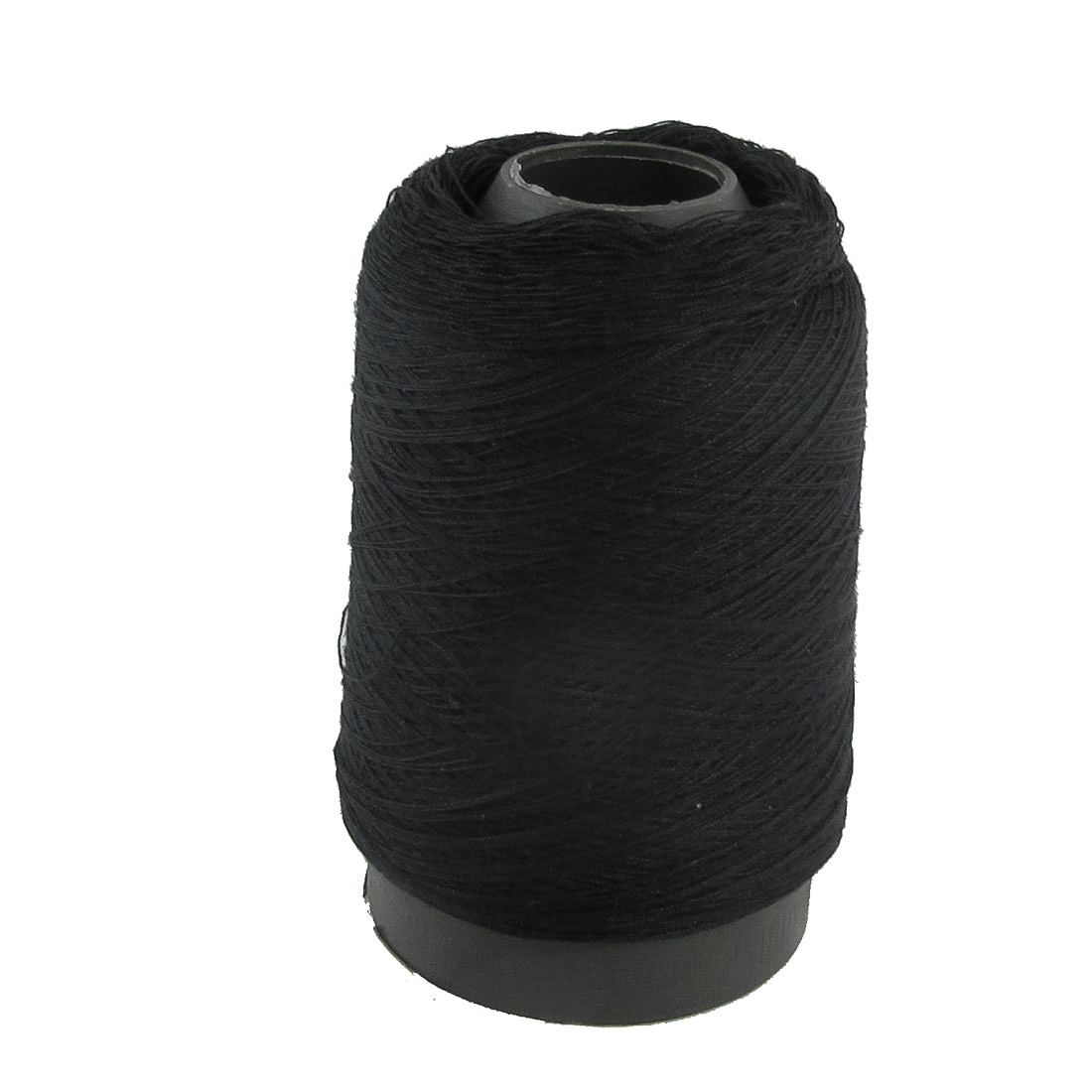 Unique Bargains Black Home Cotton Darning Stitching Sewing Thread Reel
