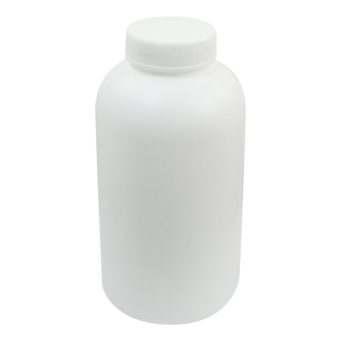 Unique Bargains 1000mL Capacity 43mm Dia Wide Mouth White Plastic Liquid Bottle for Laboratory