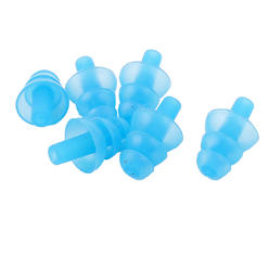 Unique Bargains 3 Pairs Water Sport Ear Waterproof Protection Silicone Swimming Ear Plugs
