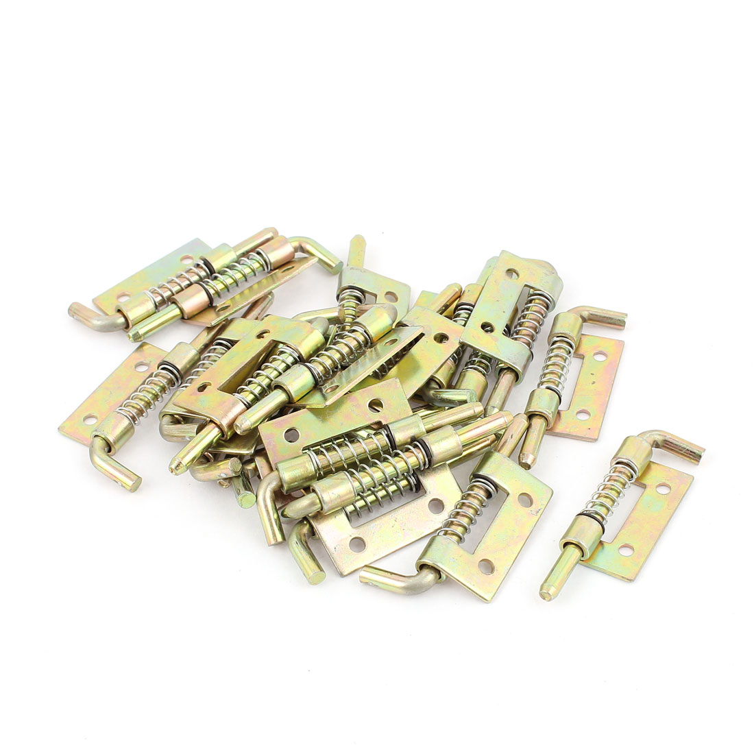 Unique Bargains 20pcs Cabinet Door Hinges Spring Loaded