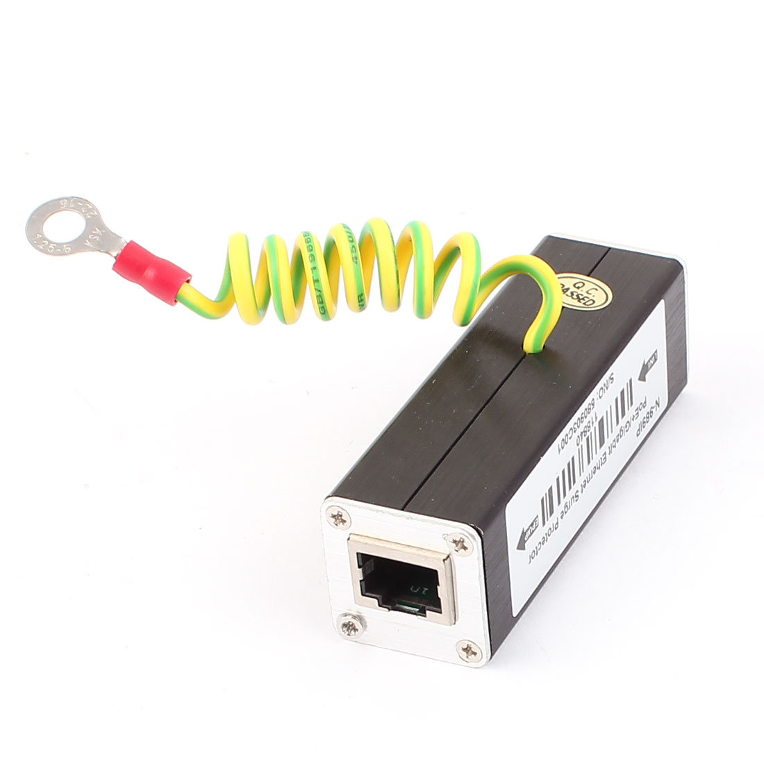 Unique Bargains Unique Bargains N 989ip Rj45 Port Poe Gigabit Network Signal Surge Protector Unique Bargains Unique Bargains N 989ip Rj45 Port Poe Gigabit Network Signal Surge Protector