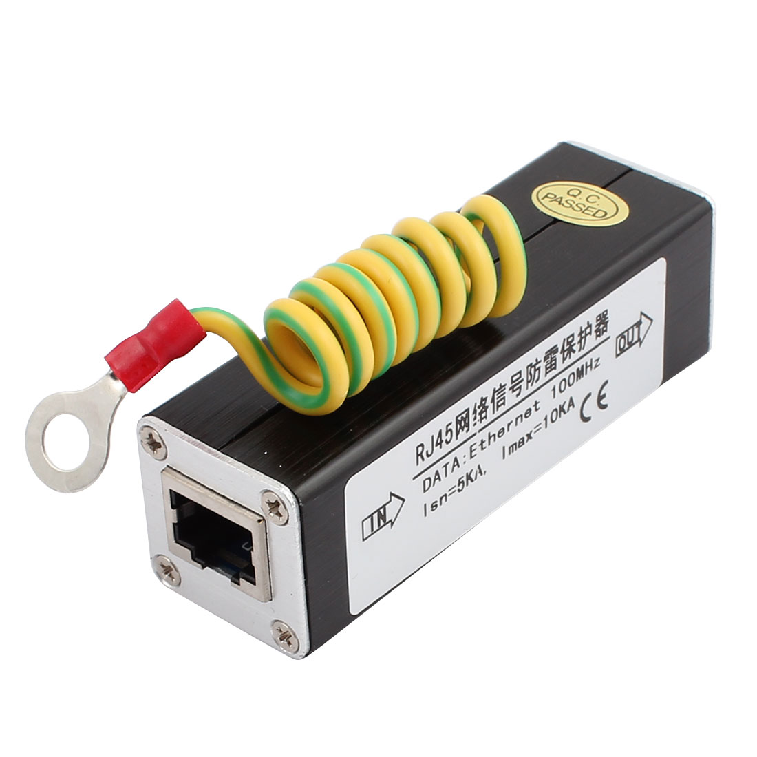 Unique Bargains Unique Bargains N 989ip Rj45 Port Poe Gigabit Network Signal Surge Protector Unique Bargains Unique Bargains N 989ip Rj45 Port Poe Gigabit Network Signal Surge Protector
