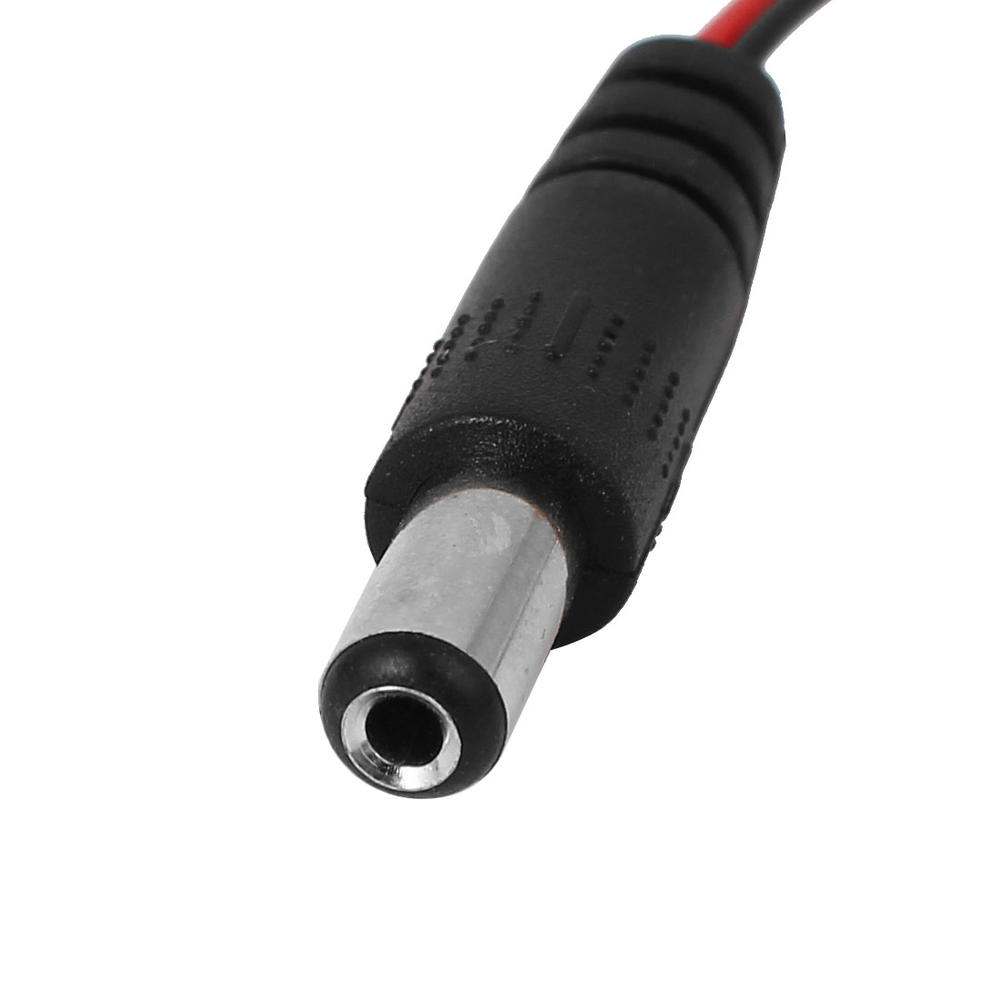 Unique Bargains 5.5mmx2.1mm DC Male Plug 9V Battery Buckle Clip Connector Holder Cable Lead 2pcs