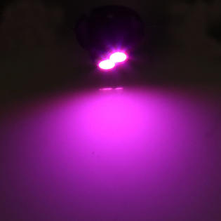 Unique Bargains 10pcs T4 7 Pink 3020 Smd Led Car Dashboard