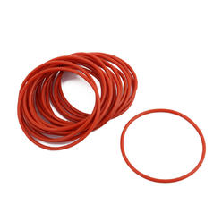 Unique Bargains 20Pcs Red Round Nitrile Butadiene Rubber NBR O-Ring 50mm OD 1.9mm Width