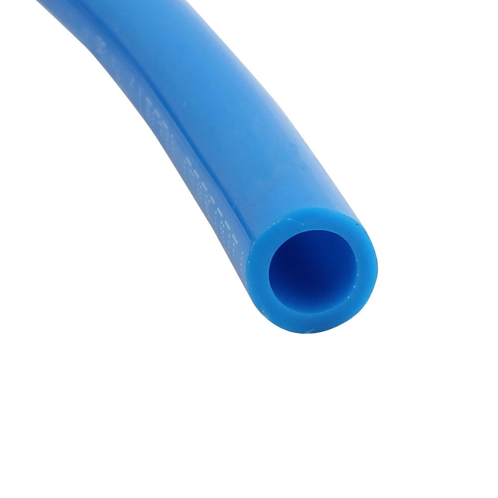Unique Bargains 2pcs 8mm x 12mm Pneumatic Air Compressor Tubing PU Hose Tube Pipe 2.8 meter Blue