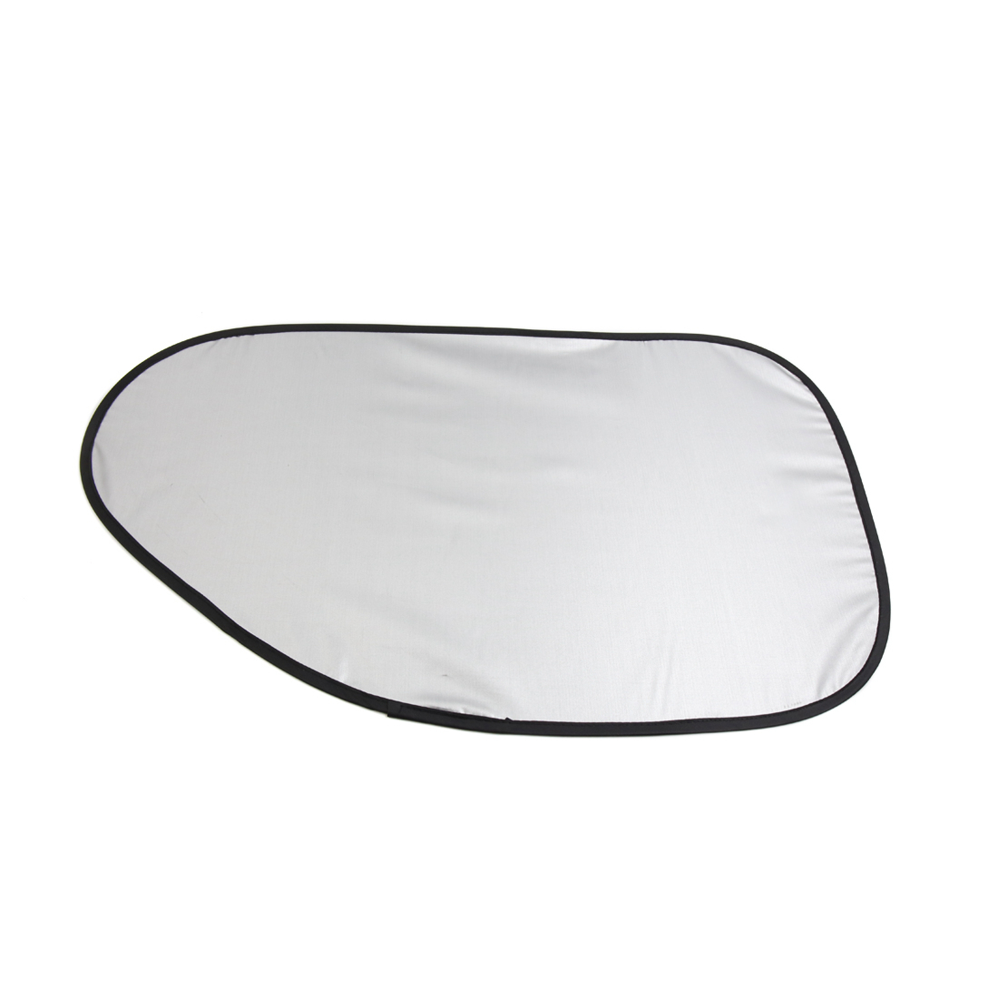 Unique Bargains 2 Pcs Silver Tone Side Rear Window Sun Shade Shield Visor UV Block Cover for Car