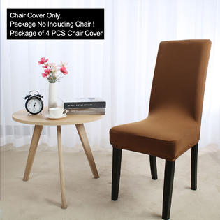 Unique Bargains 4 Pcs Spandex Stretch Chair Protector Seat