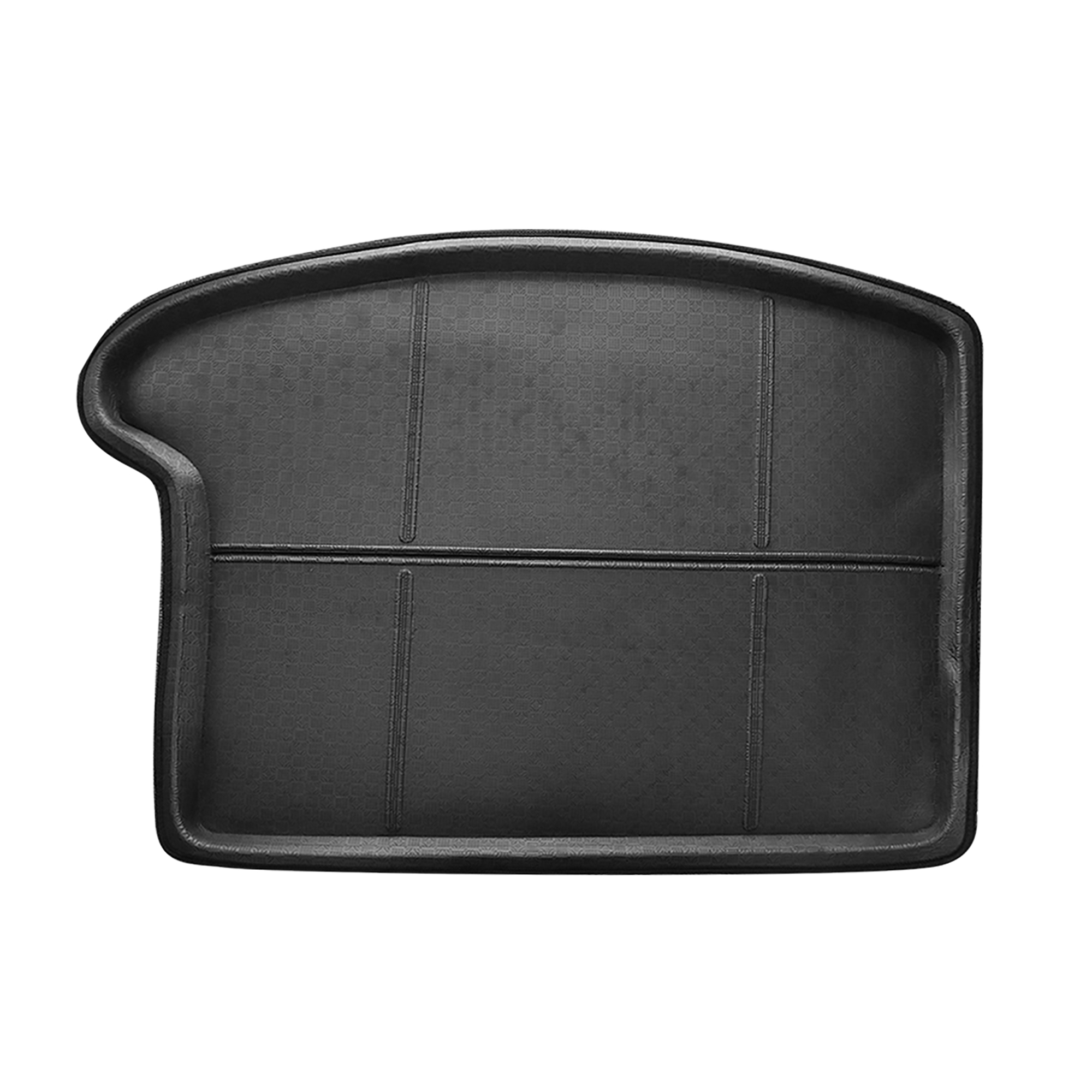 Unique Bargains All Weather Rubber Rear Trunk Liner Cargo Tray Cover Floor Mat for Mazda 3 2006-2013