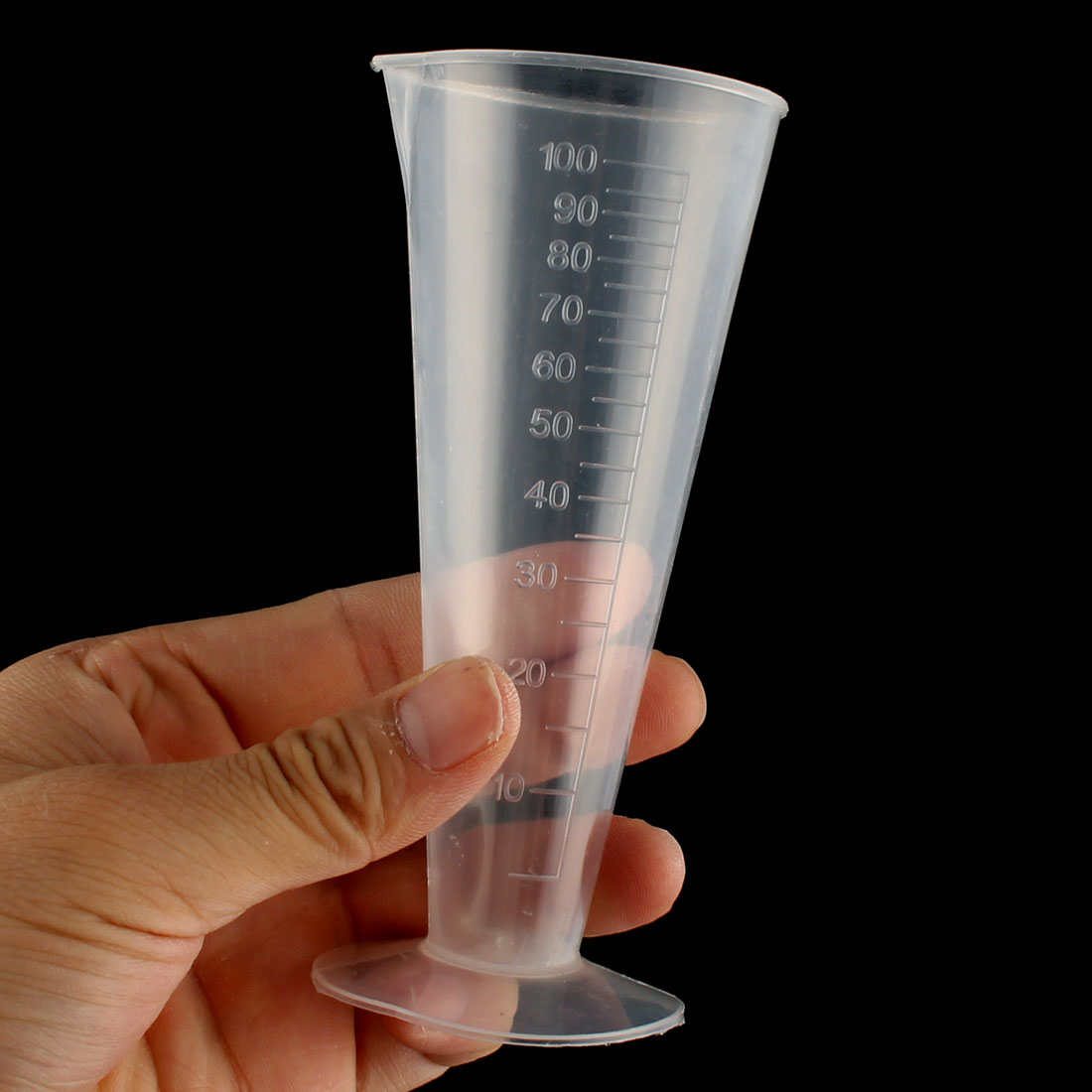Unique Bargains 100ML Laboratory Experiment Tool Graduated Volume Measuring Cup Beaker
