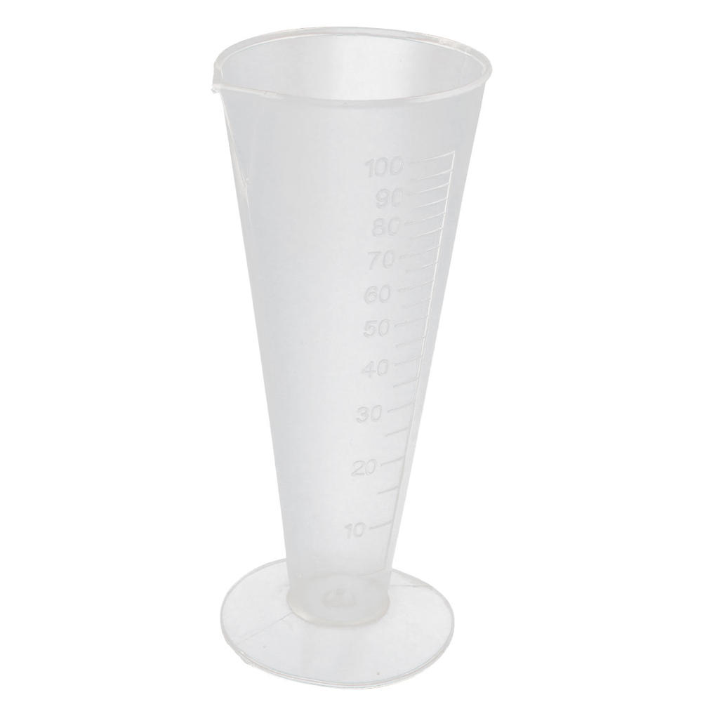 Unique Bargains 100ML Laboratory Experiment Tool Graduated Volume Measuring Cup Beaker