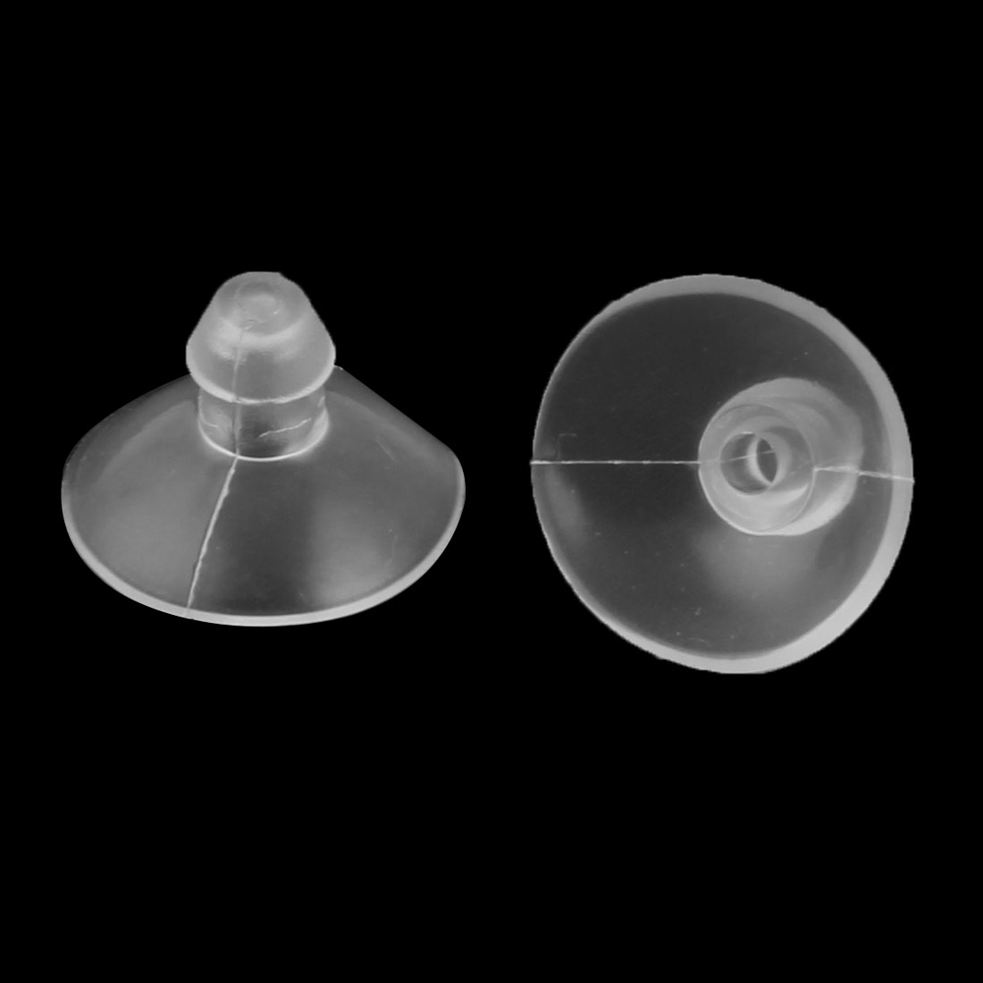 Unique Bargains Rubber Anti Collision Desk Glass Sucker Hanger Pads Suction Cups 18mm Dia 20pcs