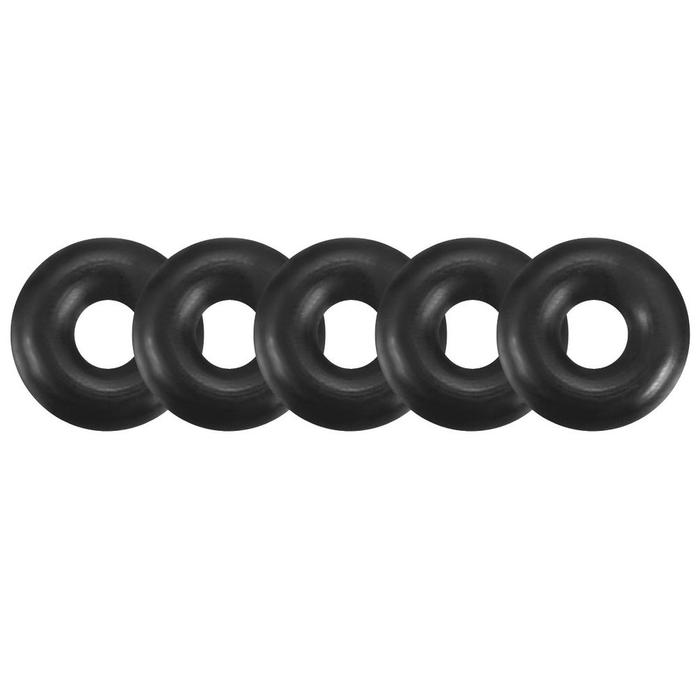 Unique Bargains 100Pcs Black 4.5mm x 1.5mm Nitrile Rubber O Ring NBR Oil Sealing Grommets