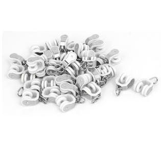 Unique Bargains 15mm Dia Twin Wheel Curtain Track Carrier