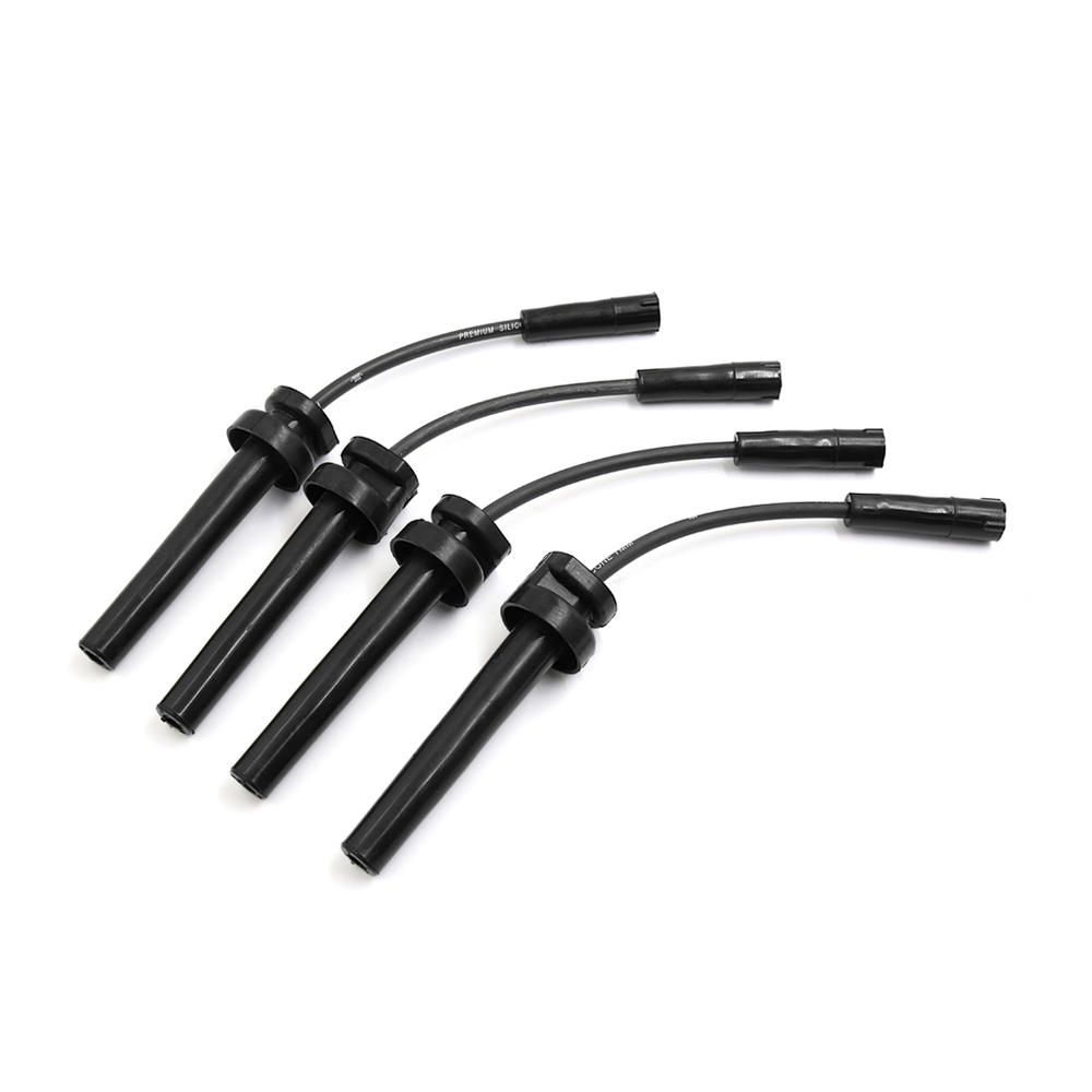 Unique Bargains 671-4079 Car Spark Plug Cable Ignition Wire Set of 4 for Chrysler PT Cruiser