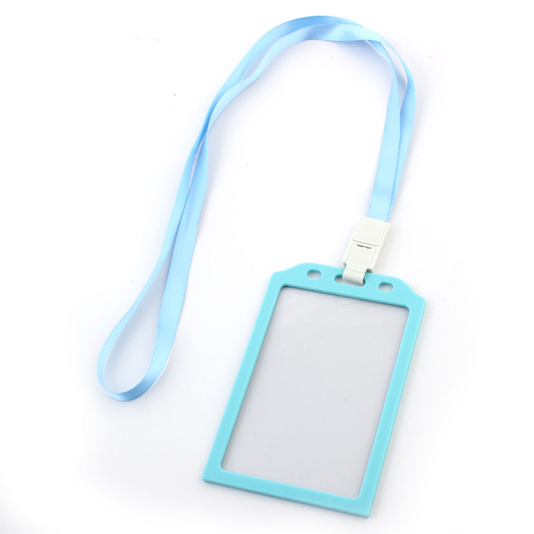 Unique Bargains A16121400ux0002 Office Staff Neck String Lanyard Vertical Id Card Holder Badge Cover 10pcs