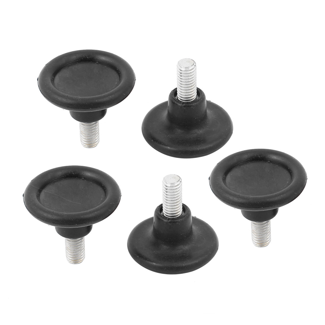Unique Bargains Furniture Table Adjustable Screw On Leveling Glide Feet Legs Protector 5pcs