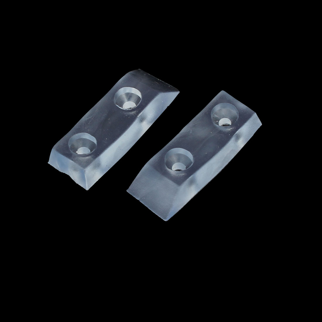 Unique Bargains Rubber Rectangle Shape Furniture Feet Skid Glide Unique Bargains Rubber Rectangle Shape