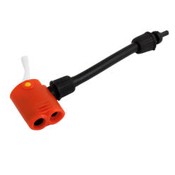 Unique Bargains Bellows Hand Foot Pump Inflator For Inflatable