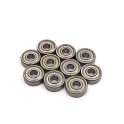Unique Bargains 10 Pcs 628Z 8 x 24 x 8mm Double Shielded Deep Groove Radial Ball Bearing
