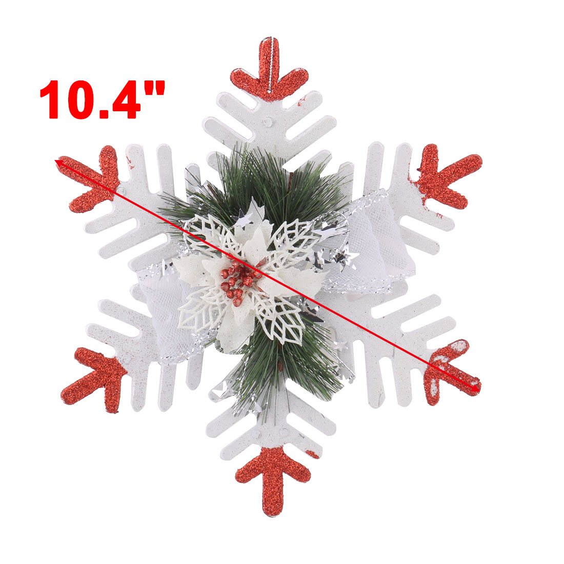 Unique Bargains Festival Paper Snowflake Shaped Diy Decor