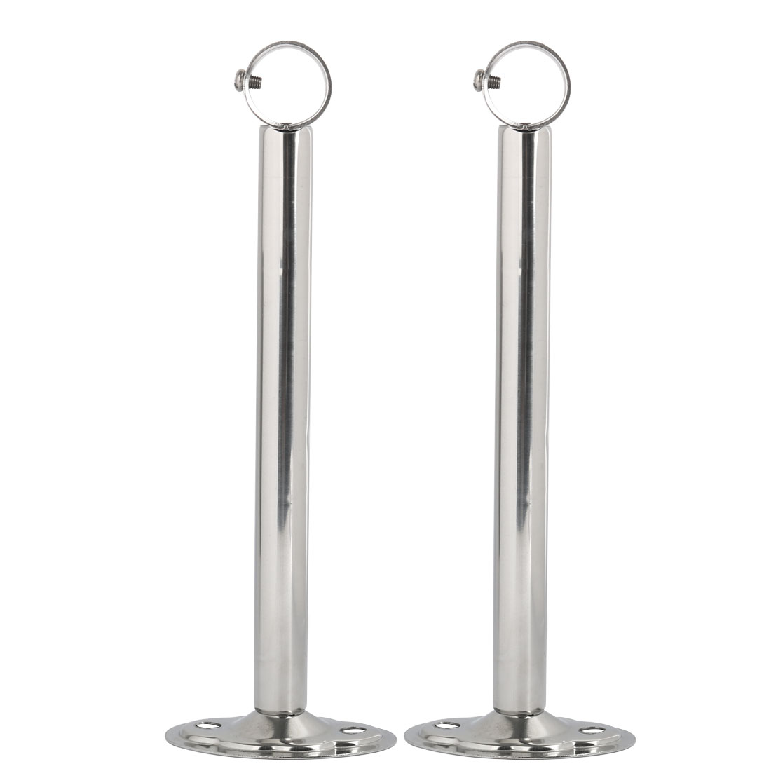 Closet Pole Support Unique Bargains Closet Rod Bracket Pole Support Holder 2pcs 2 5cm Max D