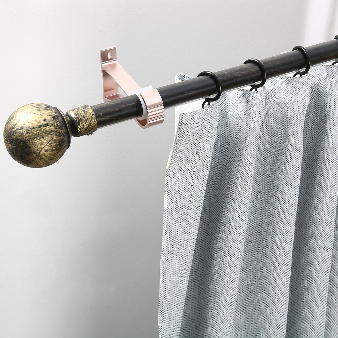 Unique Bargains Home Window Drapery Curtain Rod Holder Hanging Hook Unique Bargains Home Window Drapery Curtain Rod Holder Hanging Hook Wall Bracket Dark Red