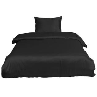 Unique Bargains Ultra Soft Silky Satin Bedding Set Duvet Cover