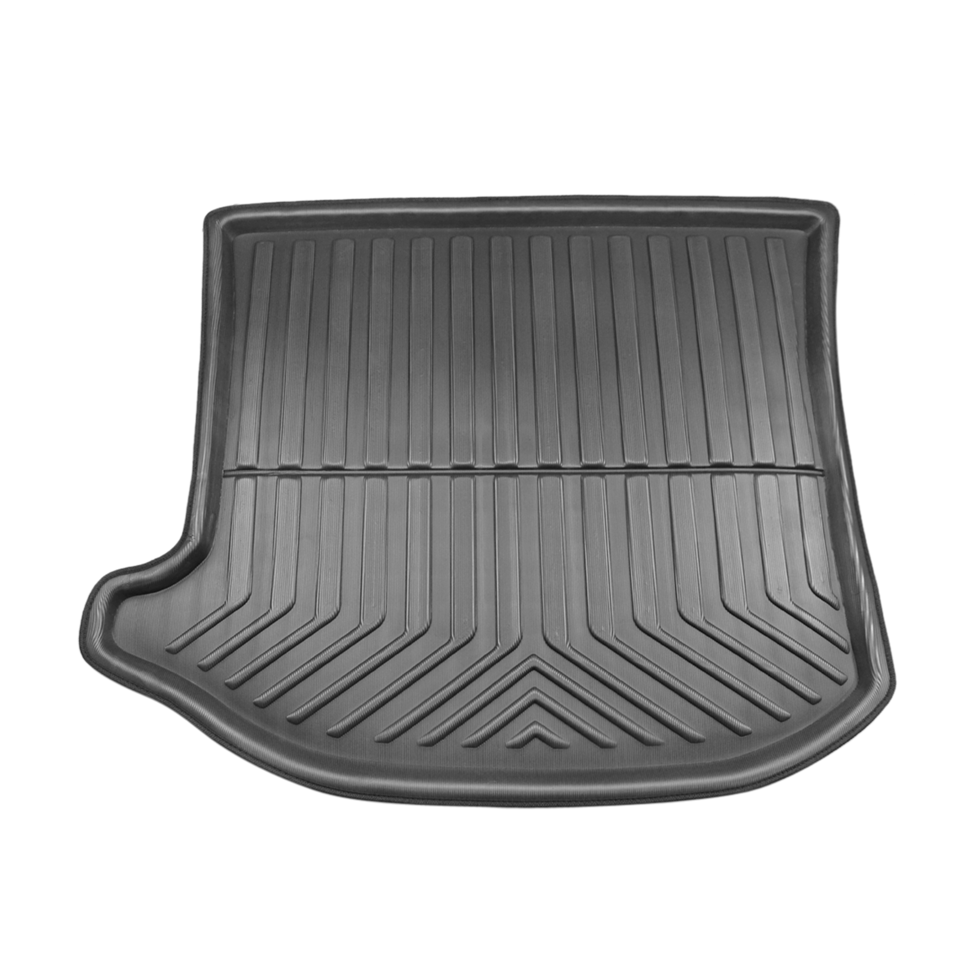 Unique Bargains Black Rear Trunk Boot Liner Cargo Mat Floor Tray for Jeep Grand Cherokee 13-17