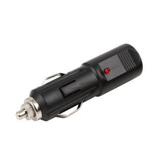 Unique Bargains Dc 12v 24v Car Auto Cigarette Lighter Power Socket Plug Outlet With Led Light