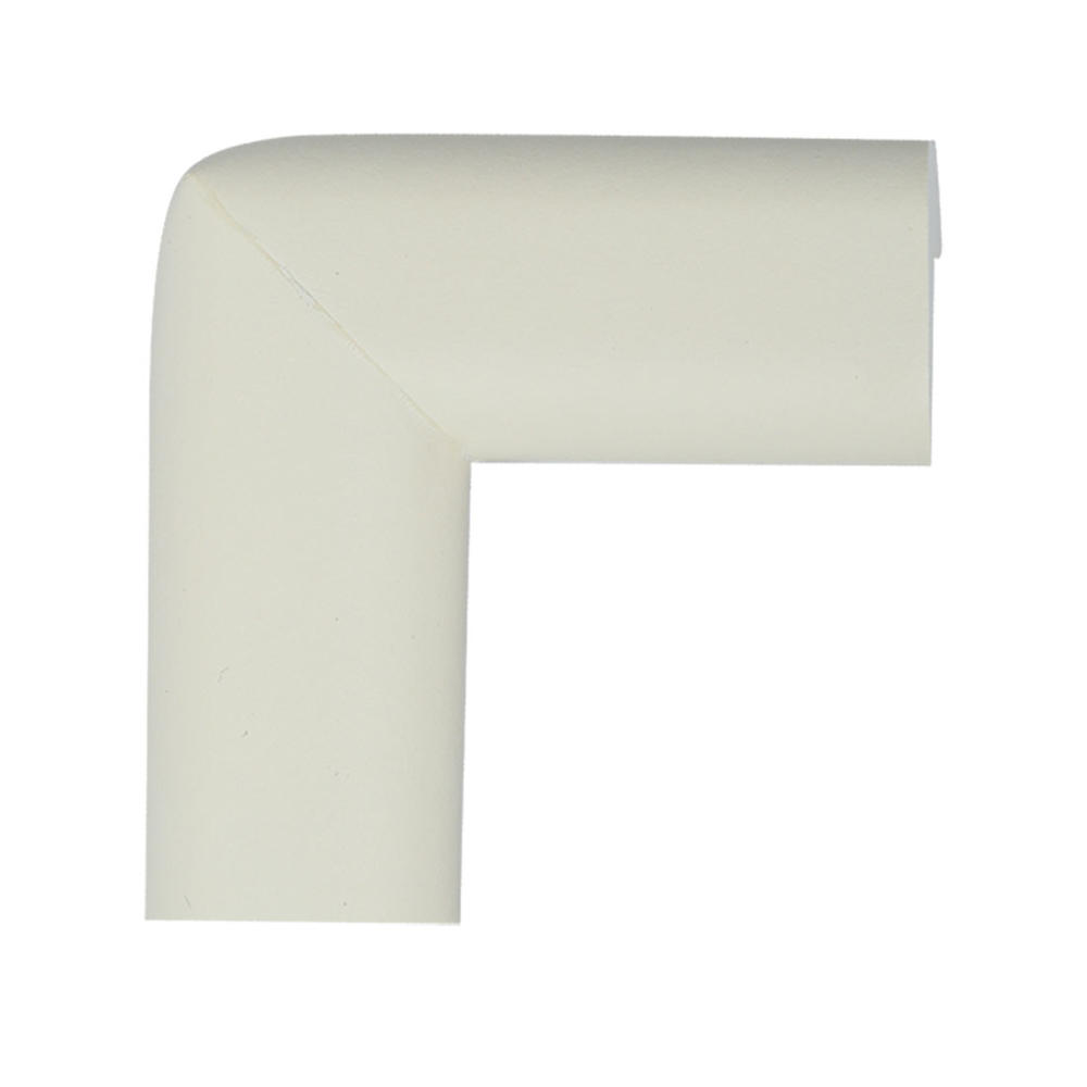 Unique Bargains Furniture Edge Foam Corner Guard Cushion Angle Protector w Self-stick, White