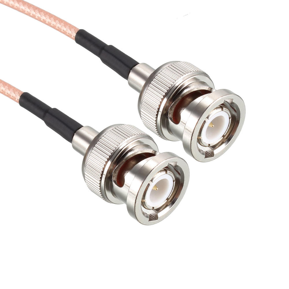 Unique Bargains BNC Male to BNC Male Coax Cable RG316 Low Loss RF Coaxial Cable 50 ohm 1 ft